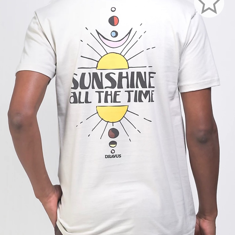 Dravus Sunshine Time White T-Shirt